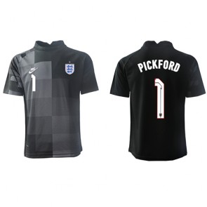 Maillot de foot Angleterre Jordan Pickford #1 Gardien de but Domicile Monde 2022 Manches Courte